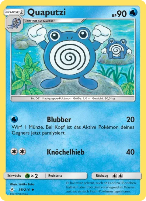 Poliwhirl [Bubble | Knuckle Punch]