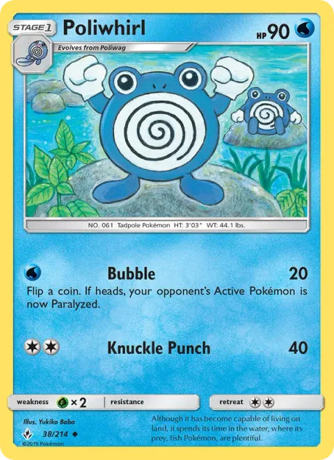 Poliwhirl [Bubble | Knuckle Punch]