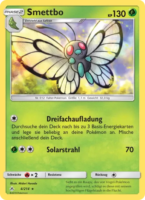 Butterfree [Triple Charge | Solar Beam]