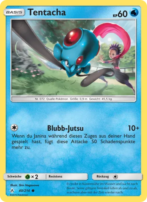 Tentacool [Bubble Jutsu]