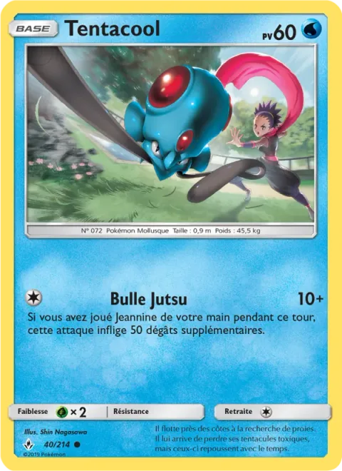 Tentacool [Bubble Jutsu]