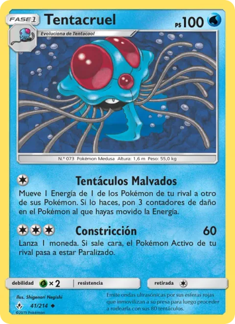 Tentacruel [Wicked Tentacles | Wrap]