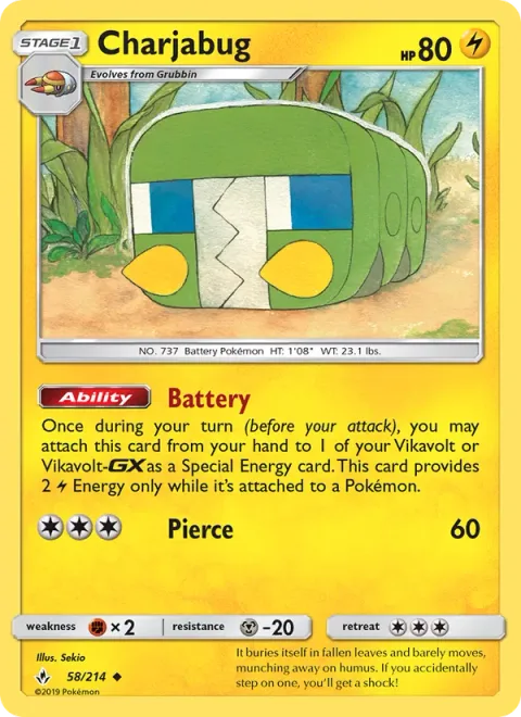Charjabug [Battery | Pierce]