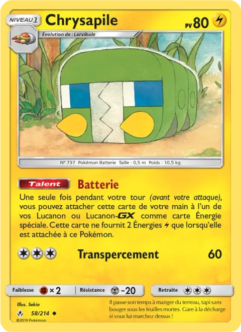 Charjabug [Battery | Pierce]