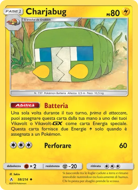 Charjabug [Battery | Pierce]