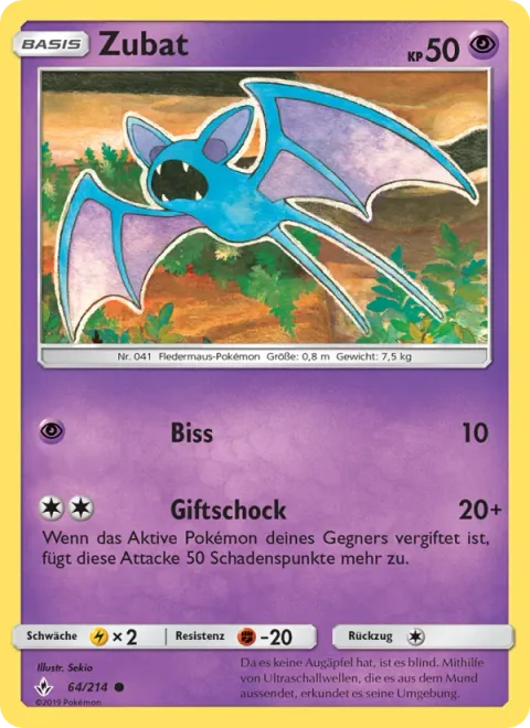 Zubat [Bite | Venoshock]