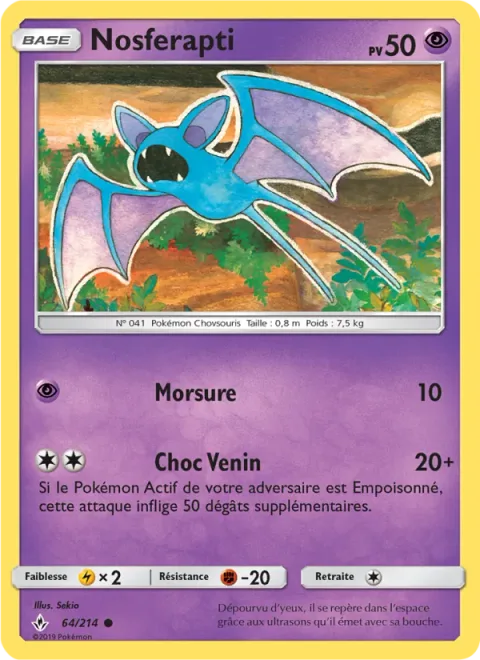 Zubat [Bite | Venoshock]