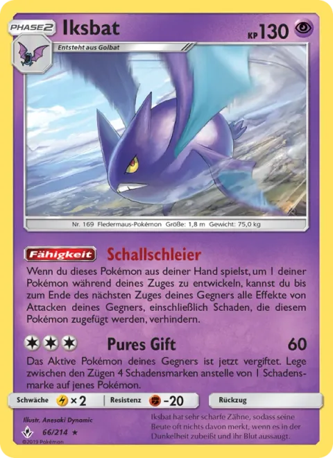 Crobat [Sound Veil | Severe Poison]