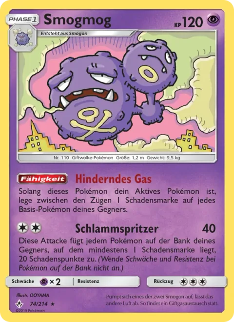 Weezing [Detention Gas | Splattering Sludge]