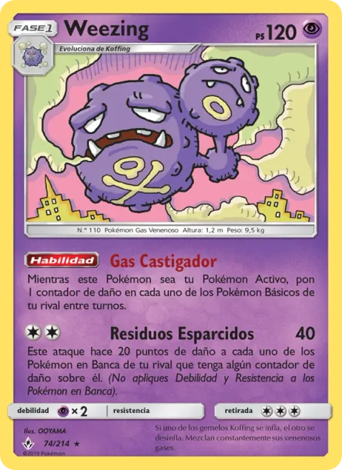 Weezing [Detention Gas | Splattering Sludge]
