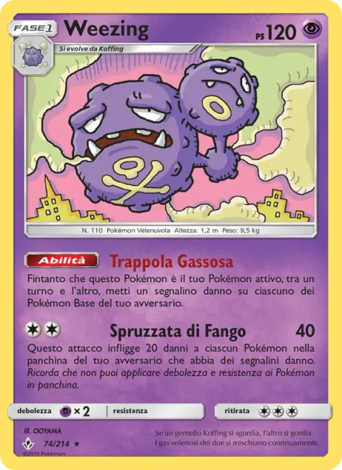 Weezing [Detention Gas | Splattering Sludge]