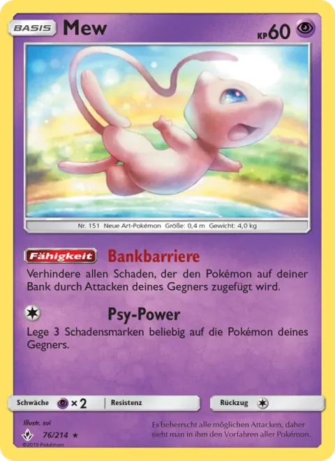 Mew [Bench Barrier | Psypower]