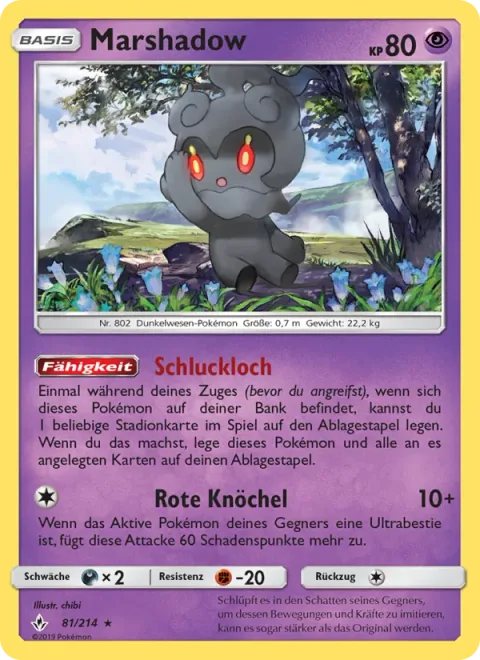 Marshadow & Machamp GX [Revenge | Hundred-Blows Impact | Acme of Heroism GX]