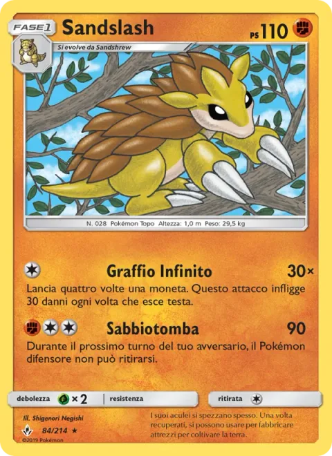 Sandslash [Continuous Scratch | Sand Tomb]