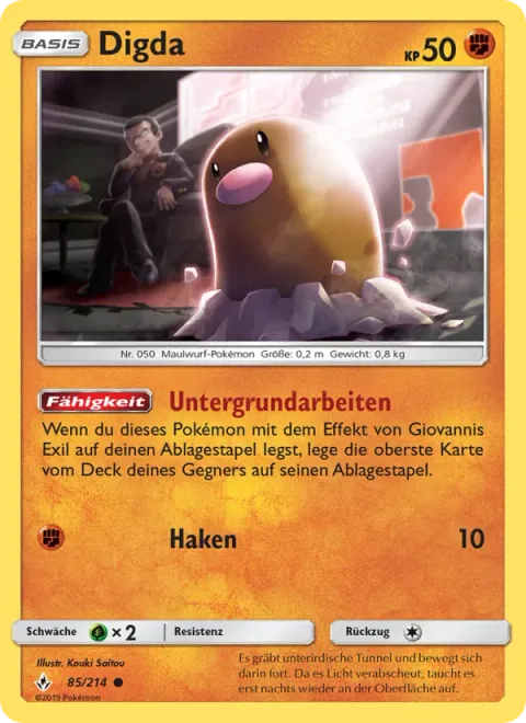 Diglett [Underground Work | Hook]