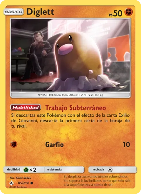 Diglett [Underground Work | Hook]