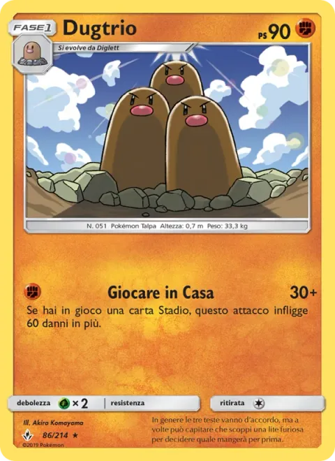 Dugtrio [Home Ground]