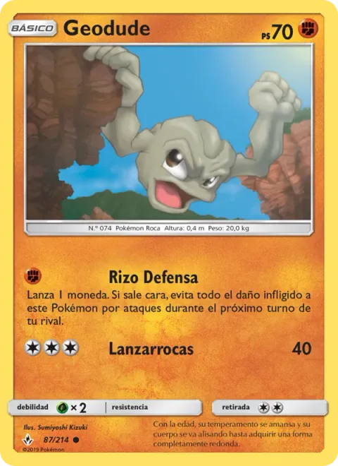 Geodude [Defense Curl | Rock Throw]