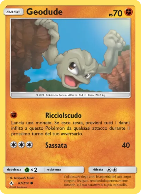 Geodude [Defense Curl | Rock Throw]