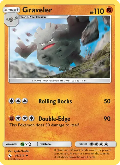 Graveler [Rolling Rocks | Double-Edge]