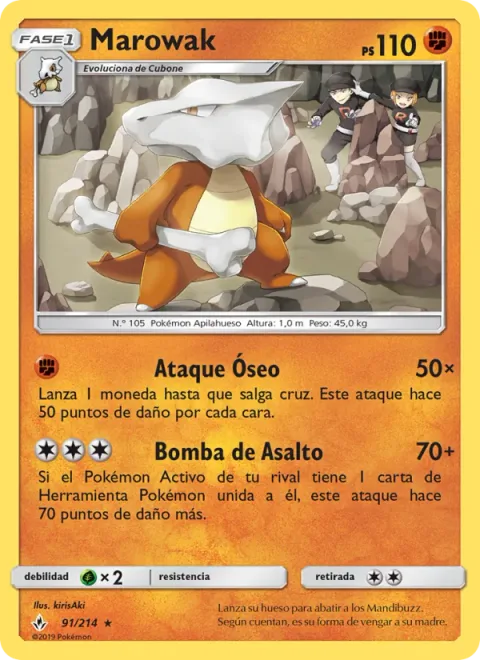 Marowak [Bone Rush | Assault Boom]