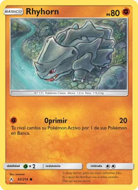 Rhyhorn [Push Down]