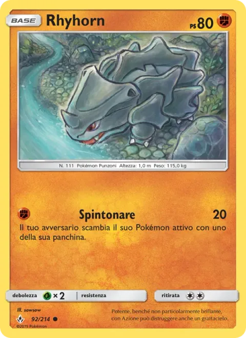Rhyhorn [Push Down]