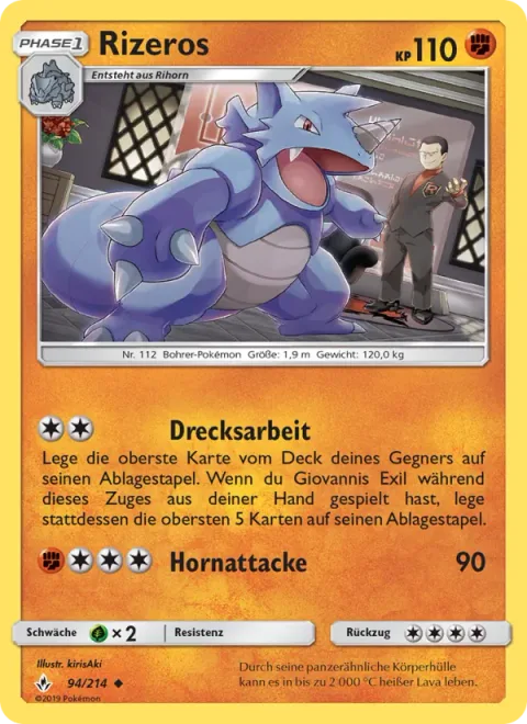 Rhydon [Dirty Work | Horn Attack]