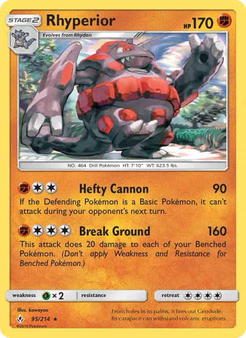 Rhyperior [Hefty Cannon | Break Ground]