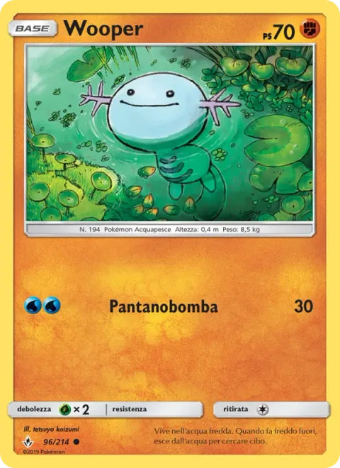 Wooper [Mud Bomb]