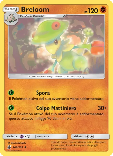 Breloom [Spore | Pre-Dawn Strike]