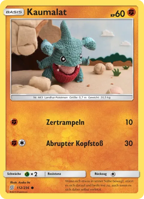 Gible [Stampede | Headbutt Bounce]