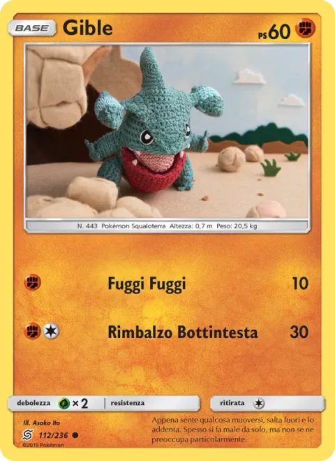 Gible [Stampede | Headbutt Bounce]