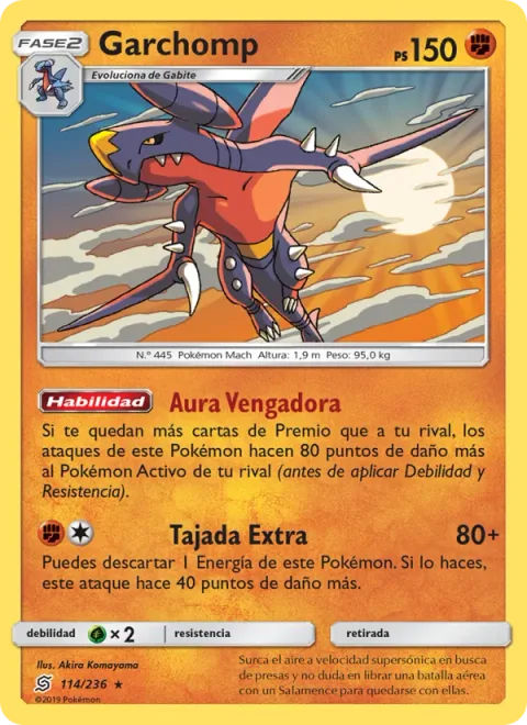 Garchomp & Giratina GX [Linear Attack | Calamitous Slash | GG End GX]