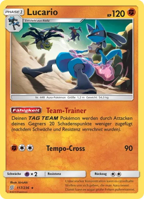 Lucario [Tag Coach | Mach Cross]