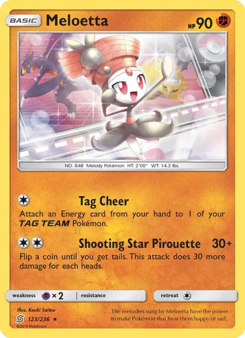 Meloetta [Tag Cheer | Shooting Star Pirouette]