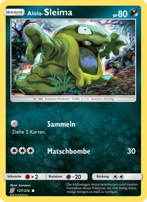 Alolan Grimer [Collect | Sludge Bomb]