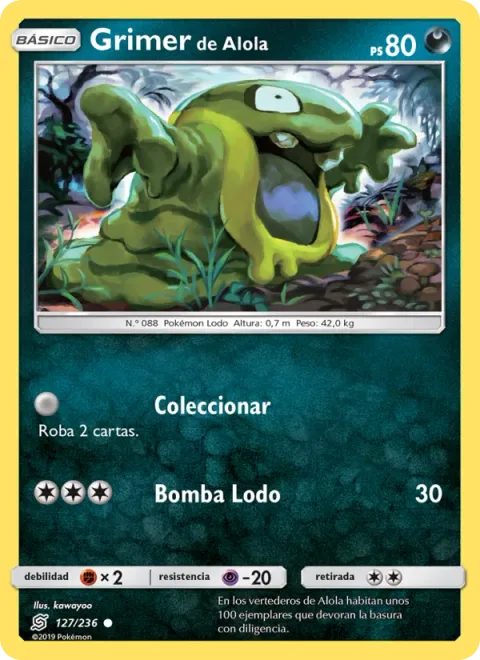 Alolan Grimer [Collect | Sludge Bomb]