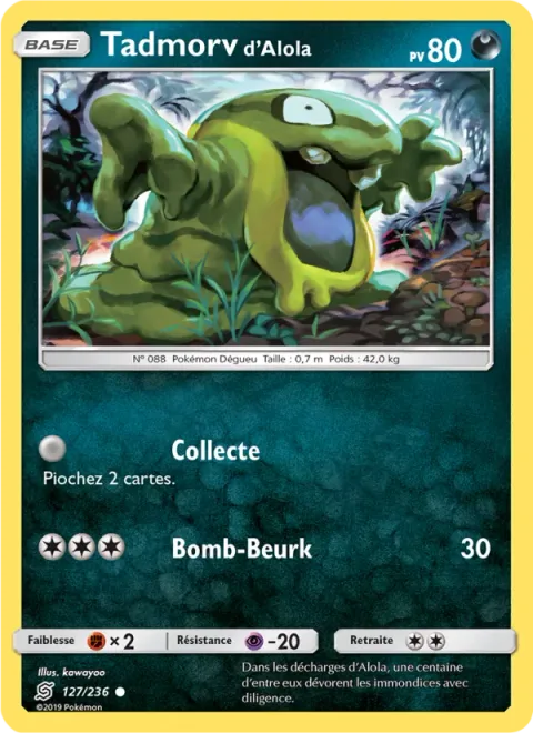 Alolan Grimer [Collect | Sludge Bomb]