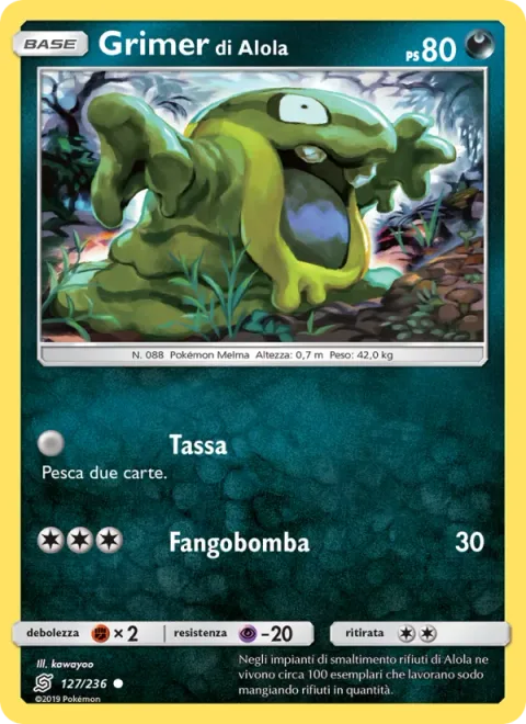 Alolan Grimer [Collect | Sludge Bomb]
