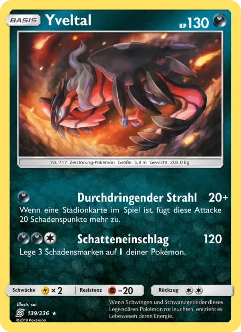 Yveltal [Blow Through | Shadow Impact]