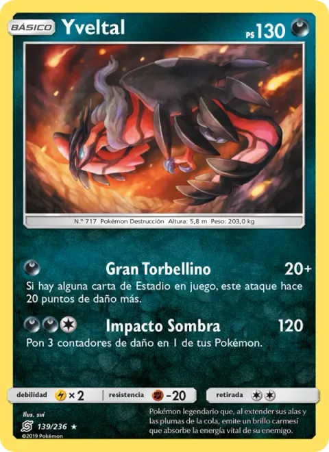 Yveltal [Blow Through | Shadow Impact]