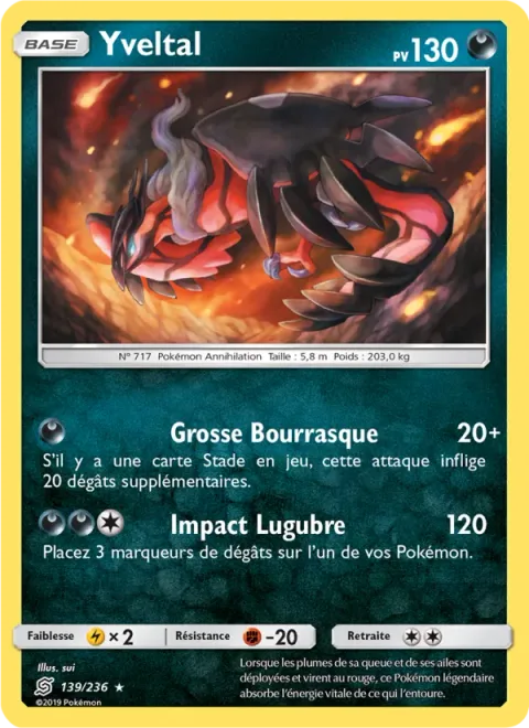 Yveltal [Blow Through | Shadow Impact]