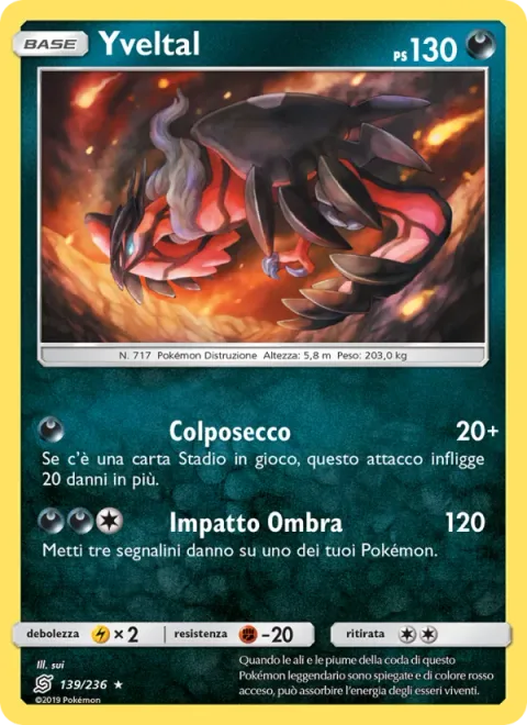 Yveltal [Blow Through | Shadow Impact]