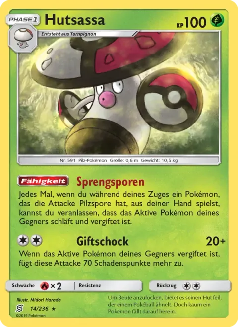 Amoonguss [Bursting Spores | Venoshock]