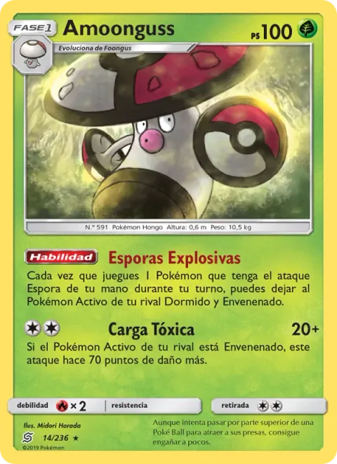 Amoonguss [Bursting Spores | Venoshock]