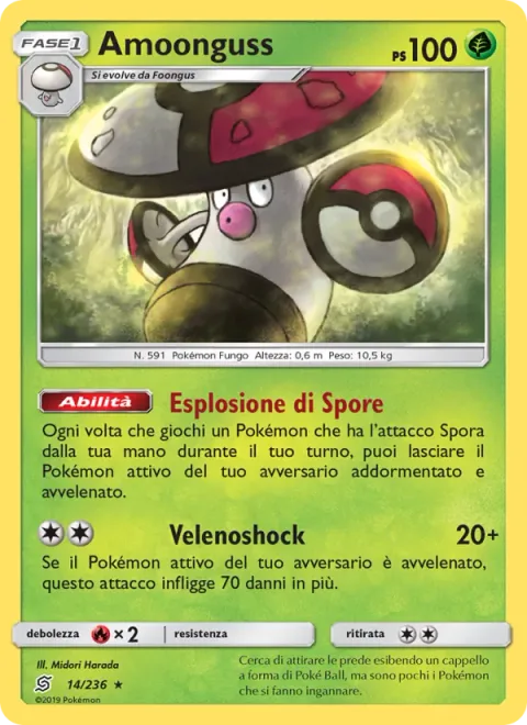 Amoonguss [Bursting Spores | Venoshock]