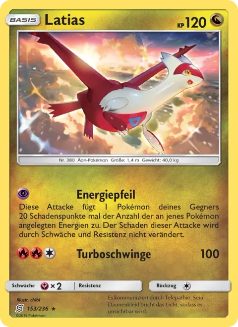 Latias [Energy Arrow | Speed Wing]