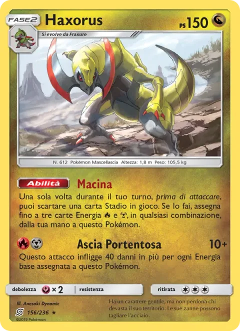 Haxorus [Grind Up | Powerful Axe]