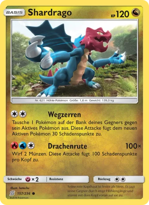 Druddigon [Drag Off | Dragon Tail]